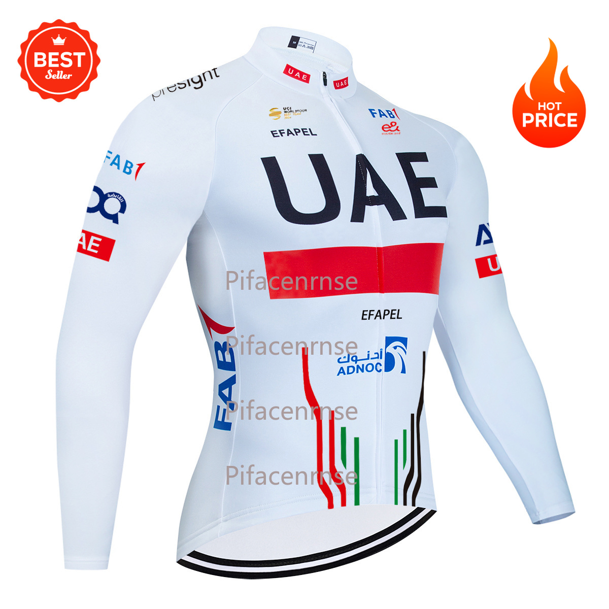Women Fashion Uae - White UAE Winter Cycling Jackets Men