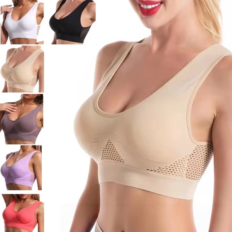 Bra Top Seamless - Plus Size 1pcs Women Sports Bras