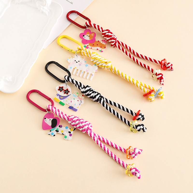 Women'S Ysl Fashion - Phone Lanyard Dopamine-Colored Acrylic Mini Comb