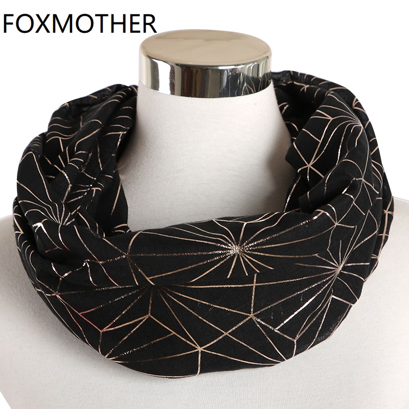 Women'S Fashion Rings Gold - FOXMOTHER New Purple Coffee Foil Gold