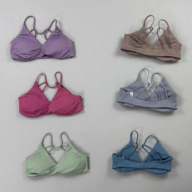 Bra Top Seamless - Vision Women Sports Bra V Neck