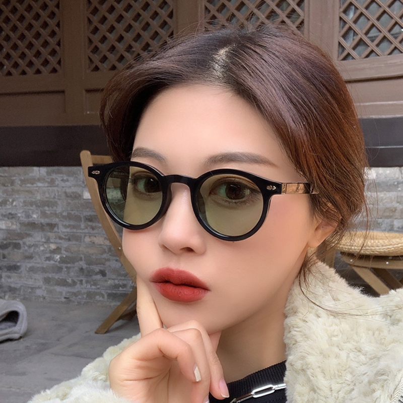 Women'S Fashion Reading Glasses - New Small Round Sunglasses for Men