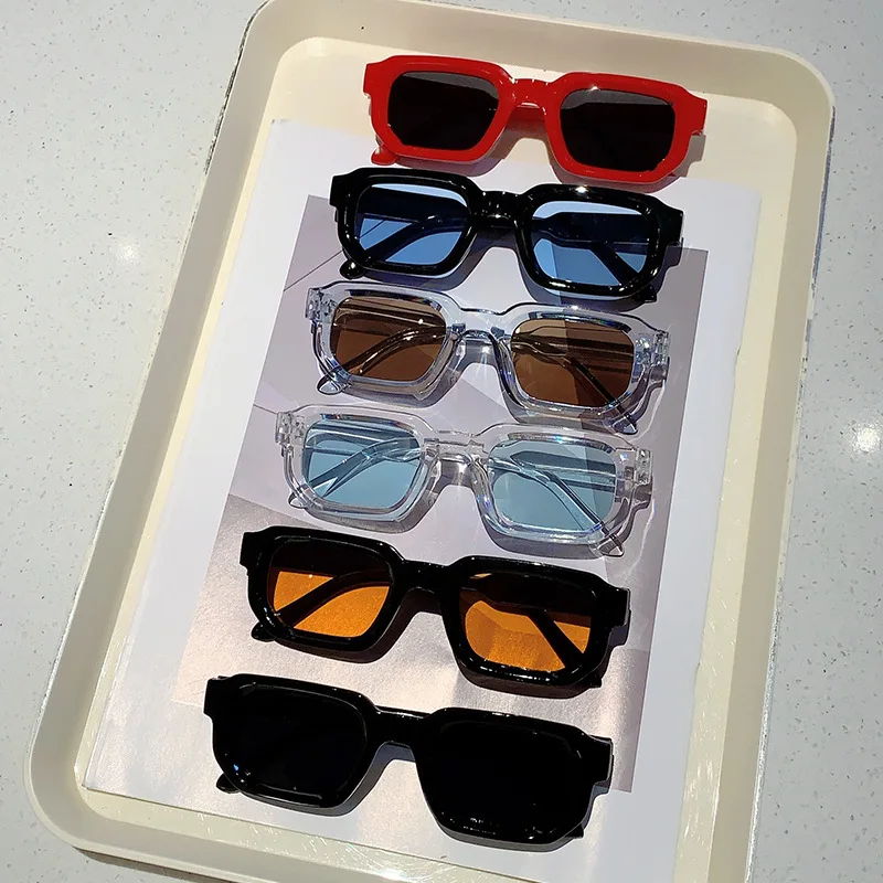 Women'S Fashion Reading Glasses - Vintage Rectangle Frame Sunglasses Outdoor Man