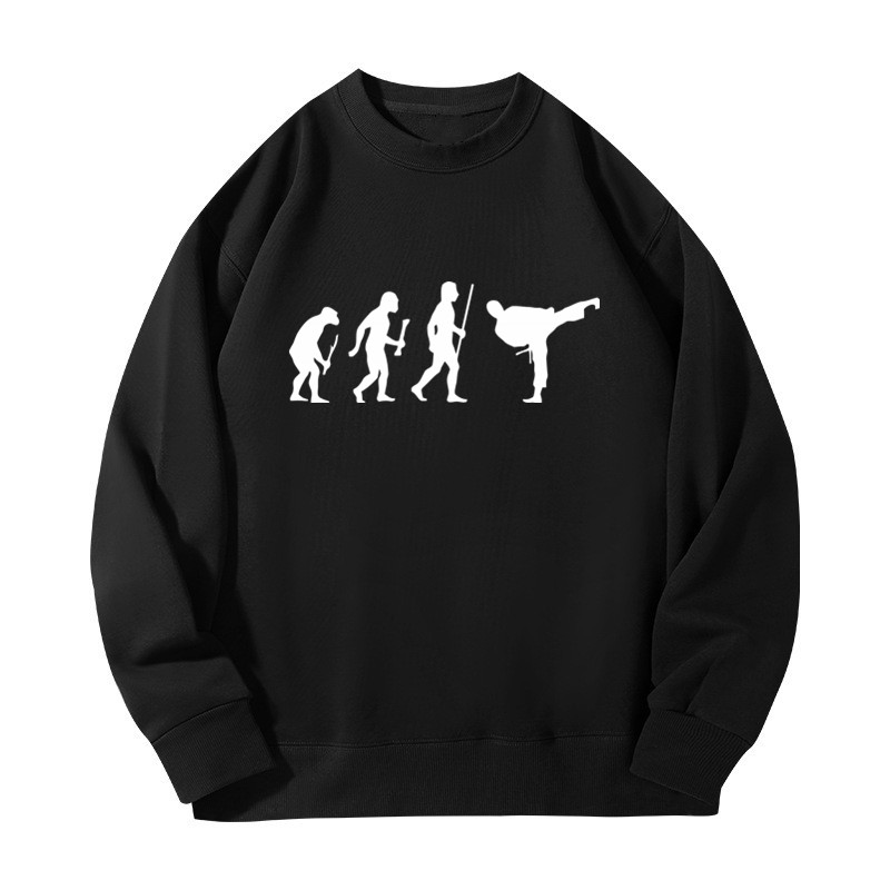 Women Fashion Evolution - Evolution Karate Printed Sweatshirt Men And