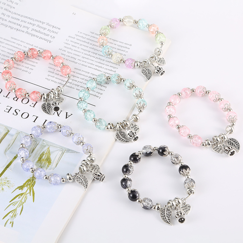 Women'S Ysl Fashion - New Fashion Flower Crystal Bracelet Female
