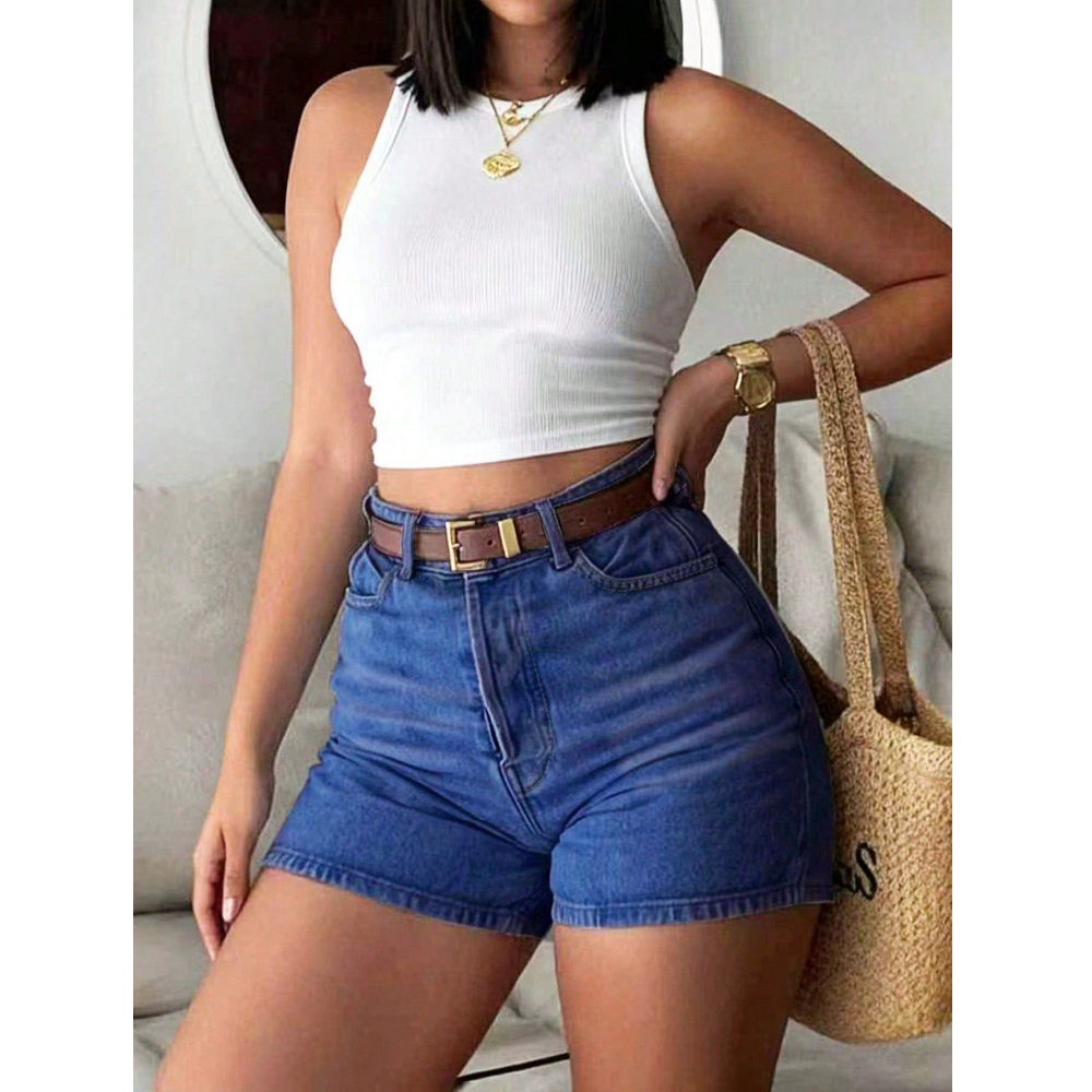 Women Summer Denim Shorts High - Women'S Fashion Trousers review and price