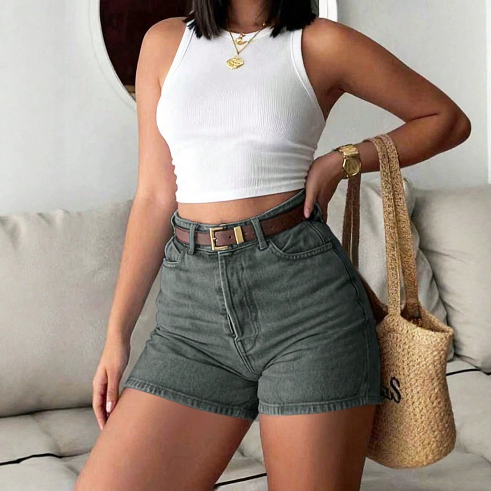 Women Summer Denim Shorts High - Women'S Fashion Trousers review and price