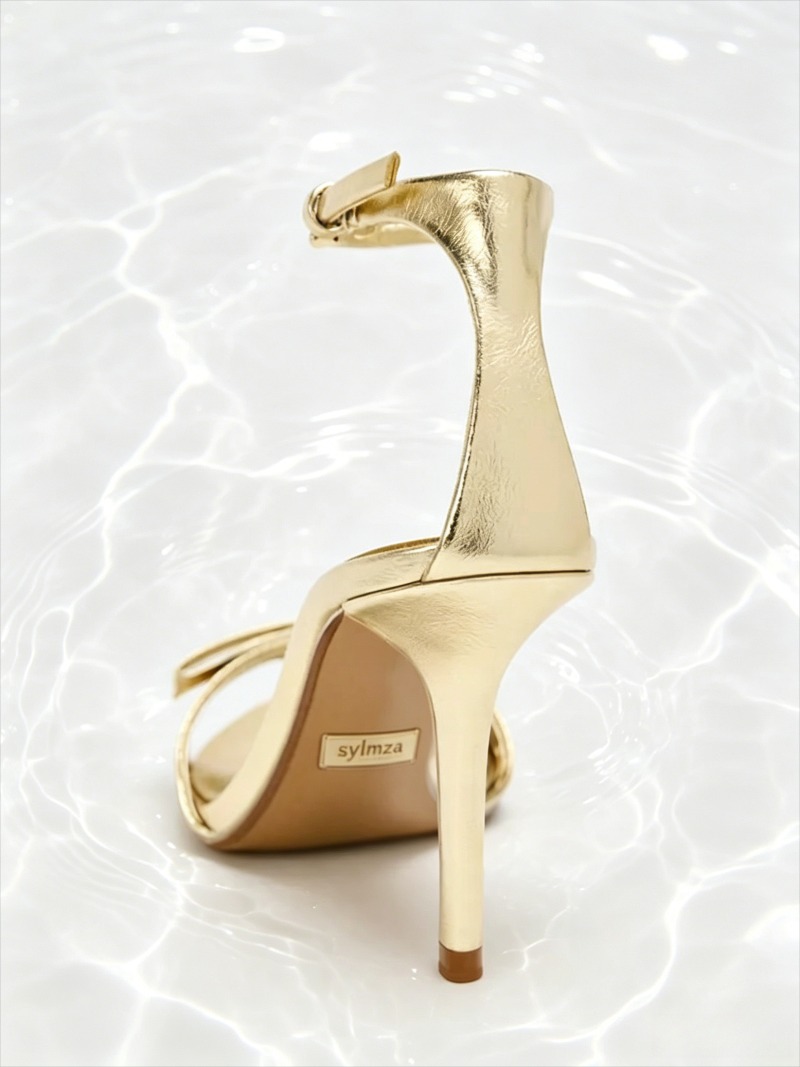Elegant Golden Bow Brand High  - Women'S Fashion Brand Shoes review and price