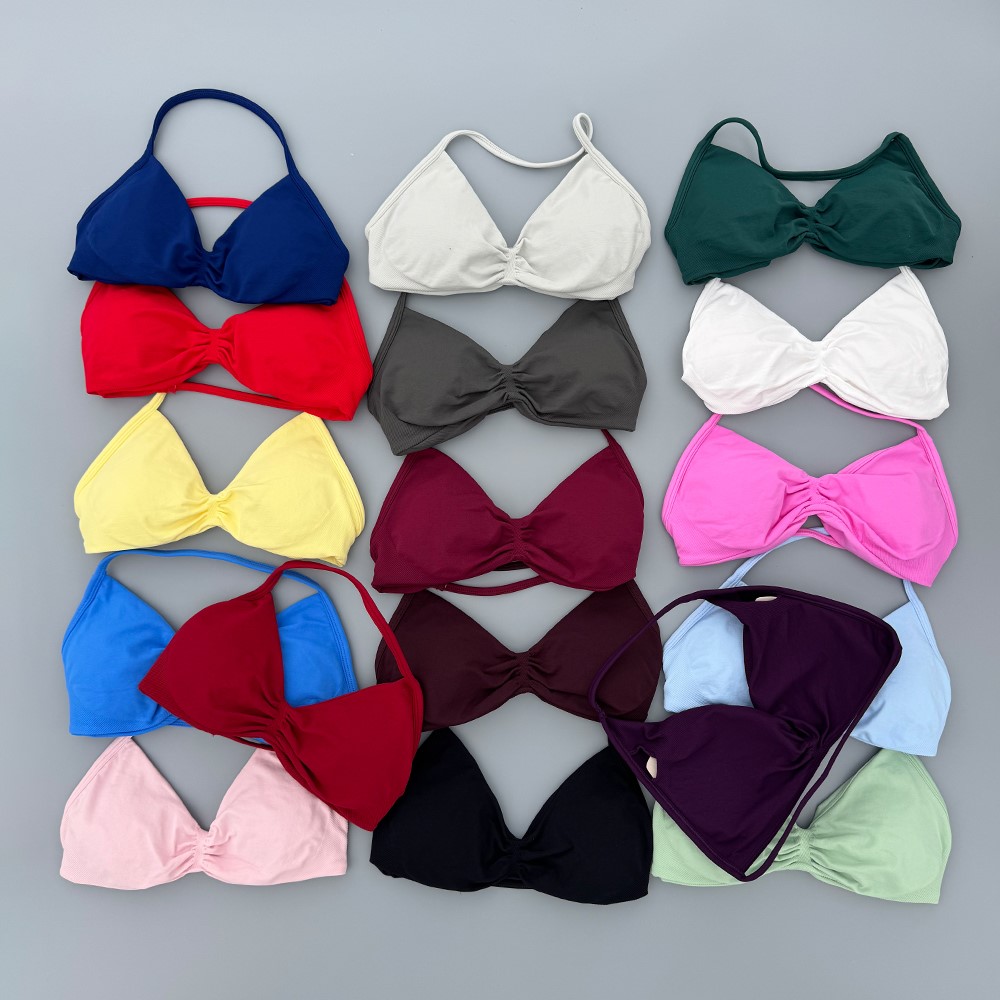 Strappy Bra Gym Top Women High - Bra Top Seamless review and price