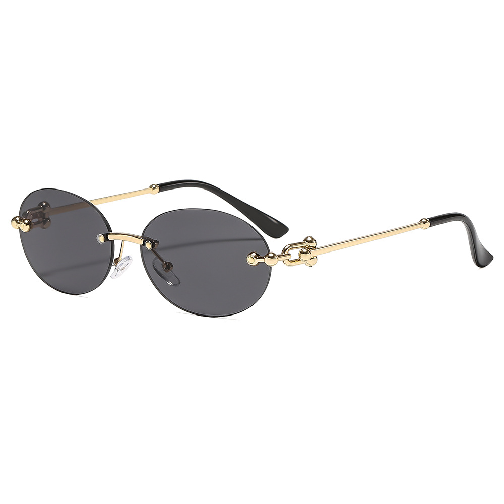 New Metal Frameless Oval Woman - Women Fashion Glasses review and price