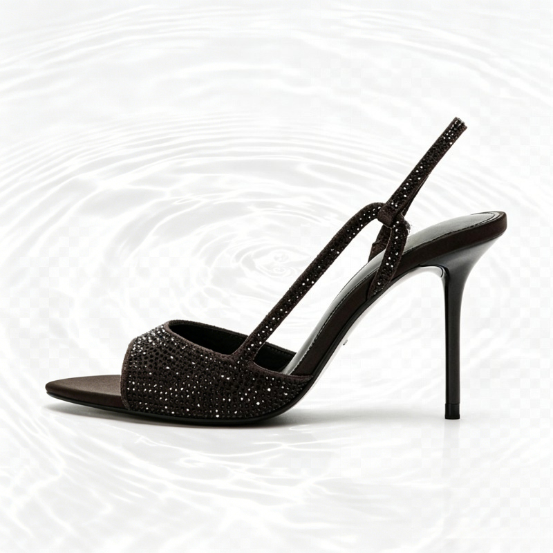 Fashion Crystal Detail Slingba - Women'S Fashion Brand Shoes review and price
