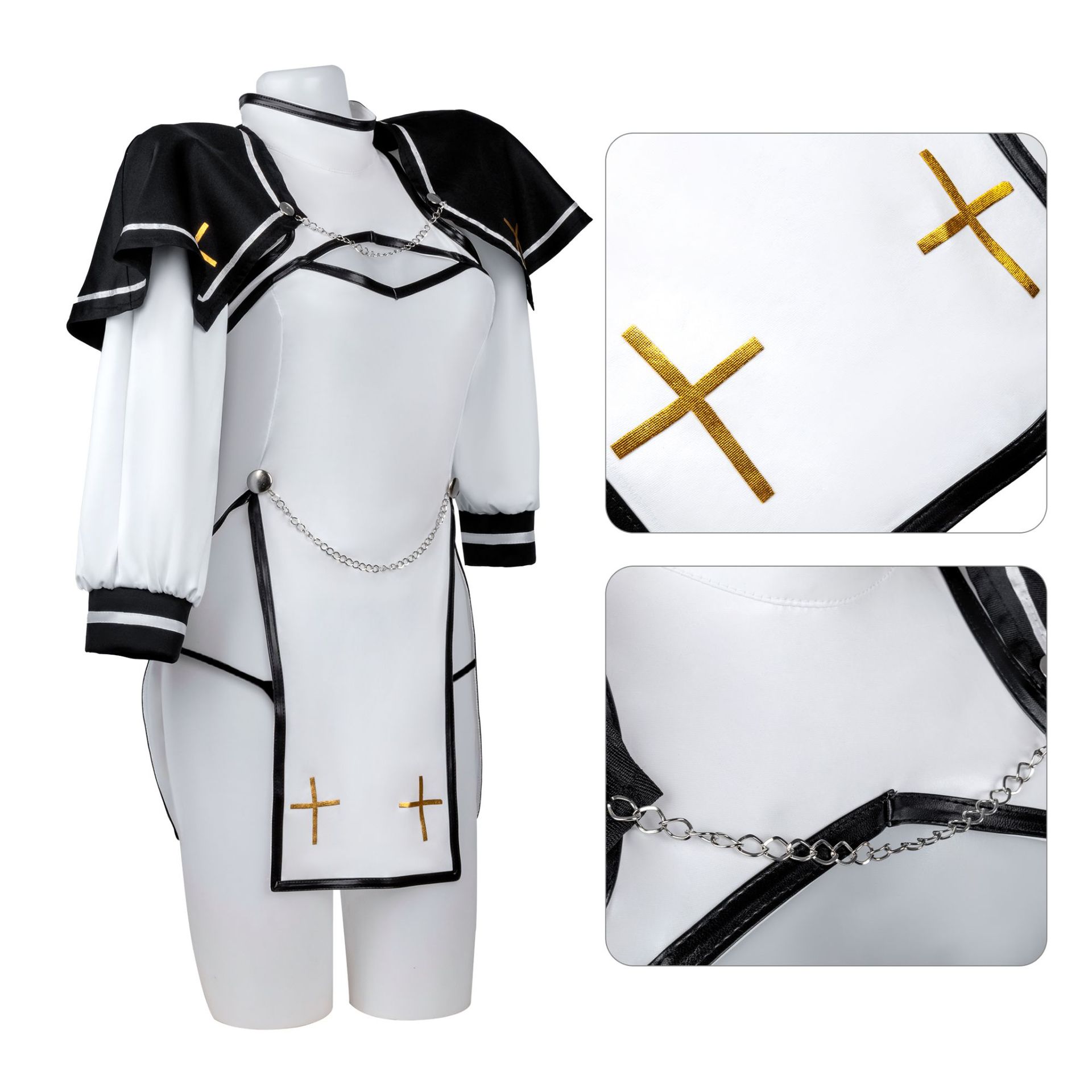 Game Baptismal Priest Cosplay  - Bodycon Dress Women review and price