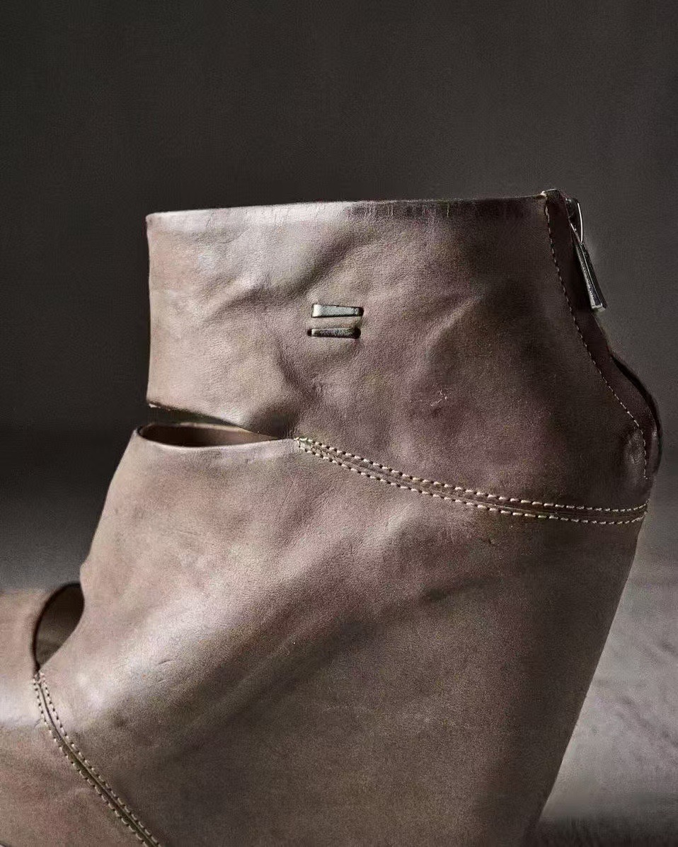 Summer New Women's Vintage Gre - Women'S Fashion Leather Boots review and price