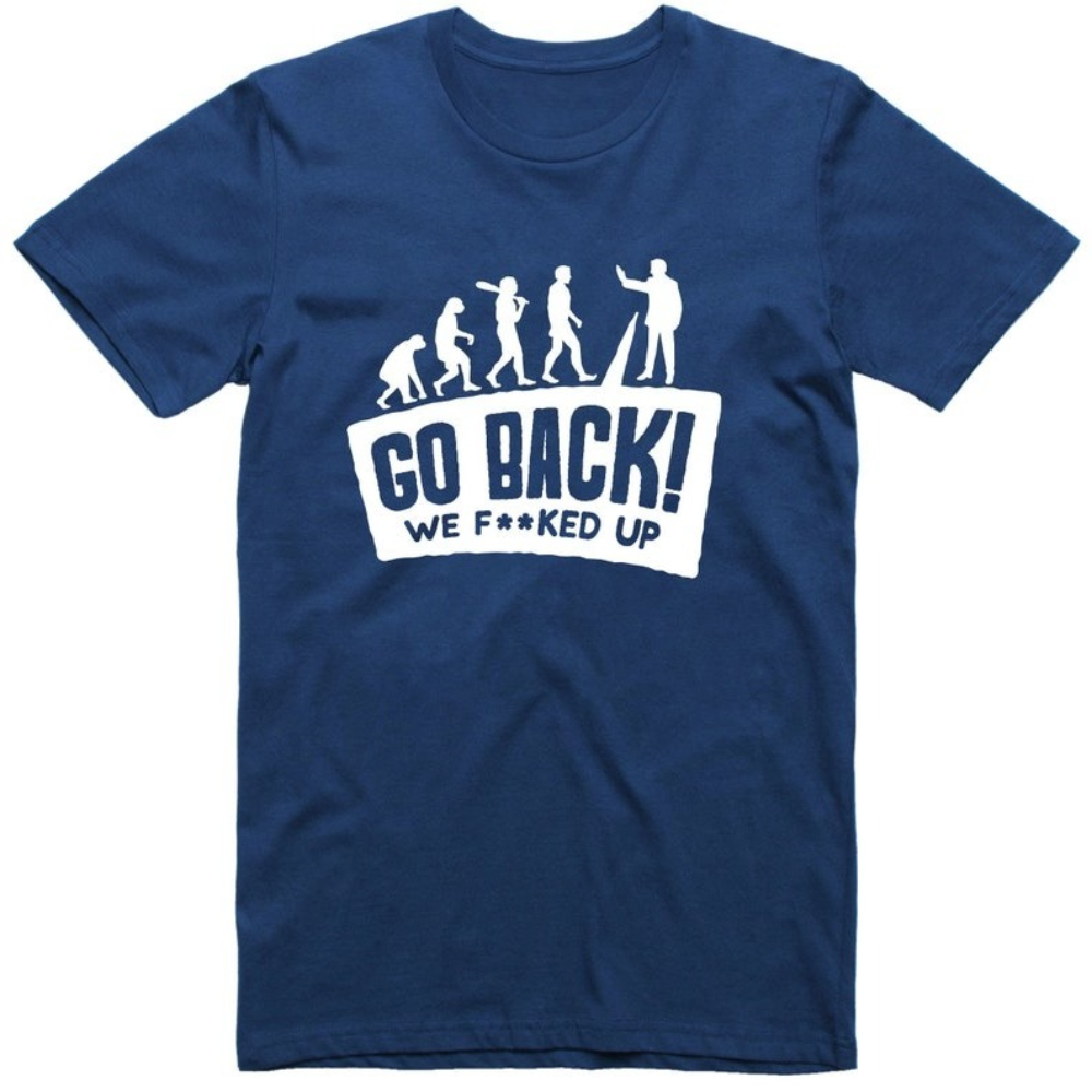 Mens Funny T Shirt Evolution G - Women Fashion Evolution review and price