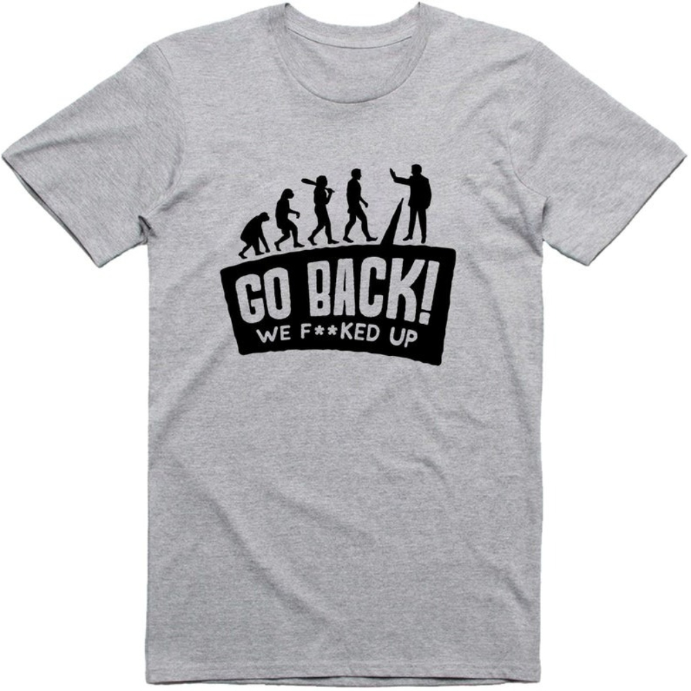 Mens Funny T Shirt Evolution G - Women Fashion Evolution review and price