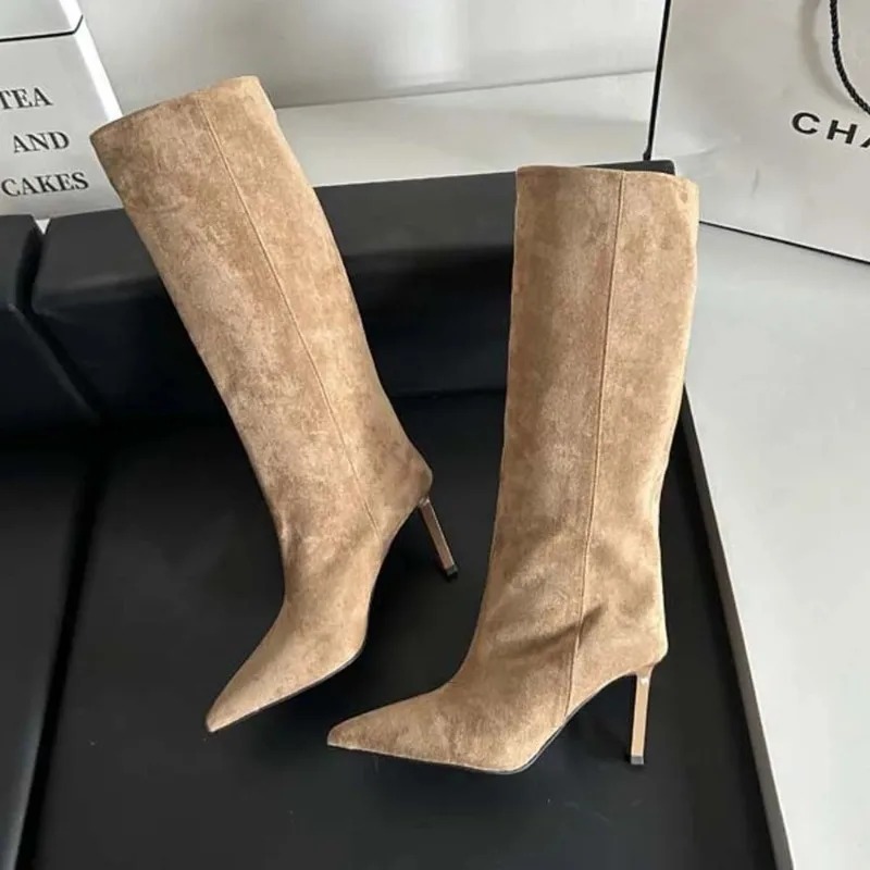 Luxury Women Long Boots Fashio - Women'S Fashion Leather Boots review and price