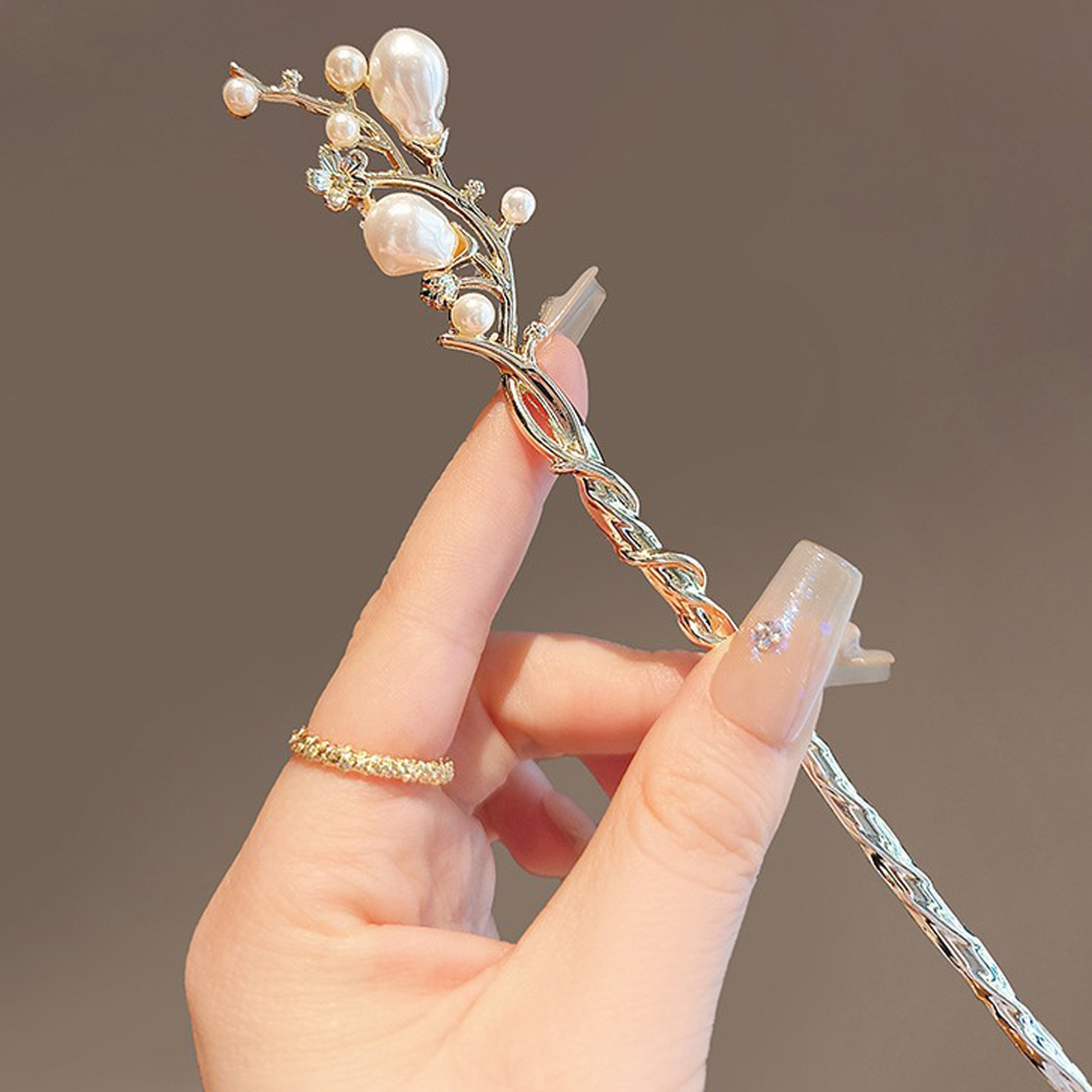 Chinese Style Artificial Pear  - Women Fashion Hair Style review and price