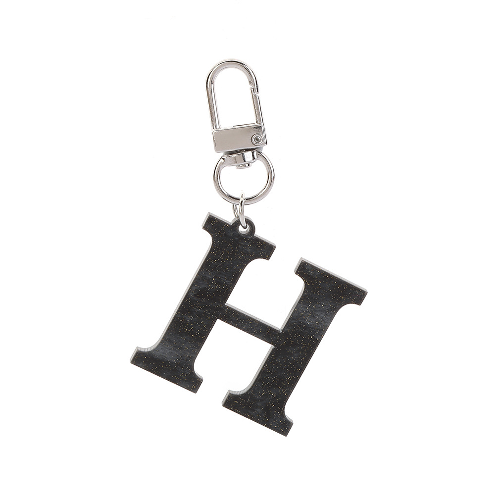 26-Letter Minimalist Keychain  - Women'S Ysl Fashion review and price