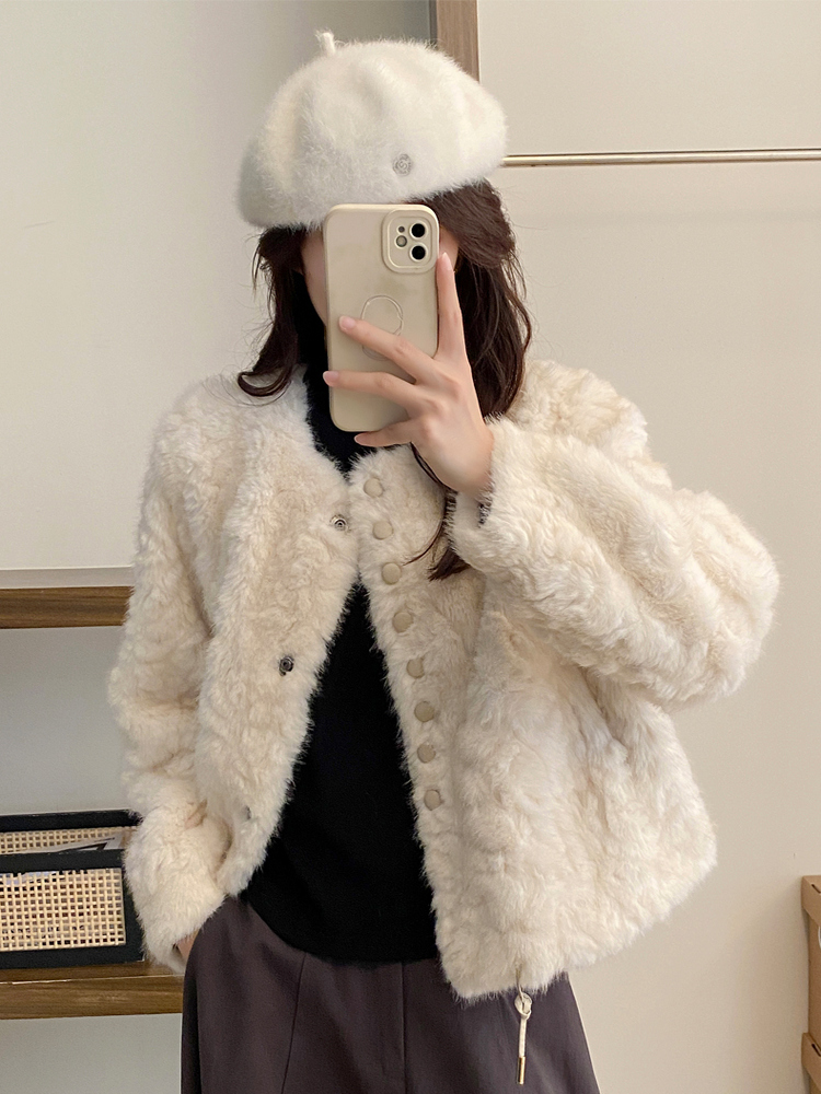 Lambskin short coat for petite - Women'S Fashion Petite review and price