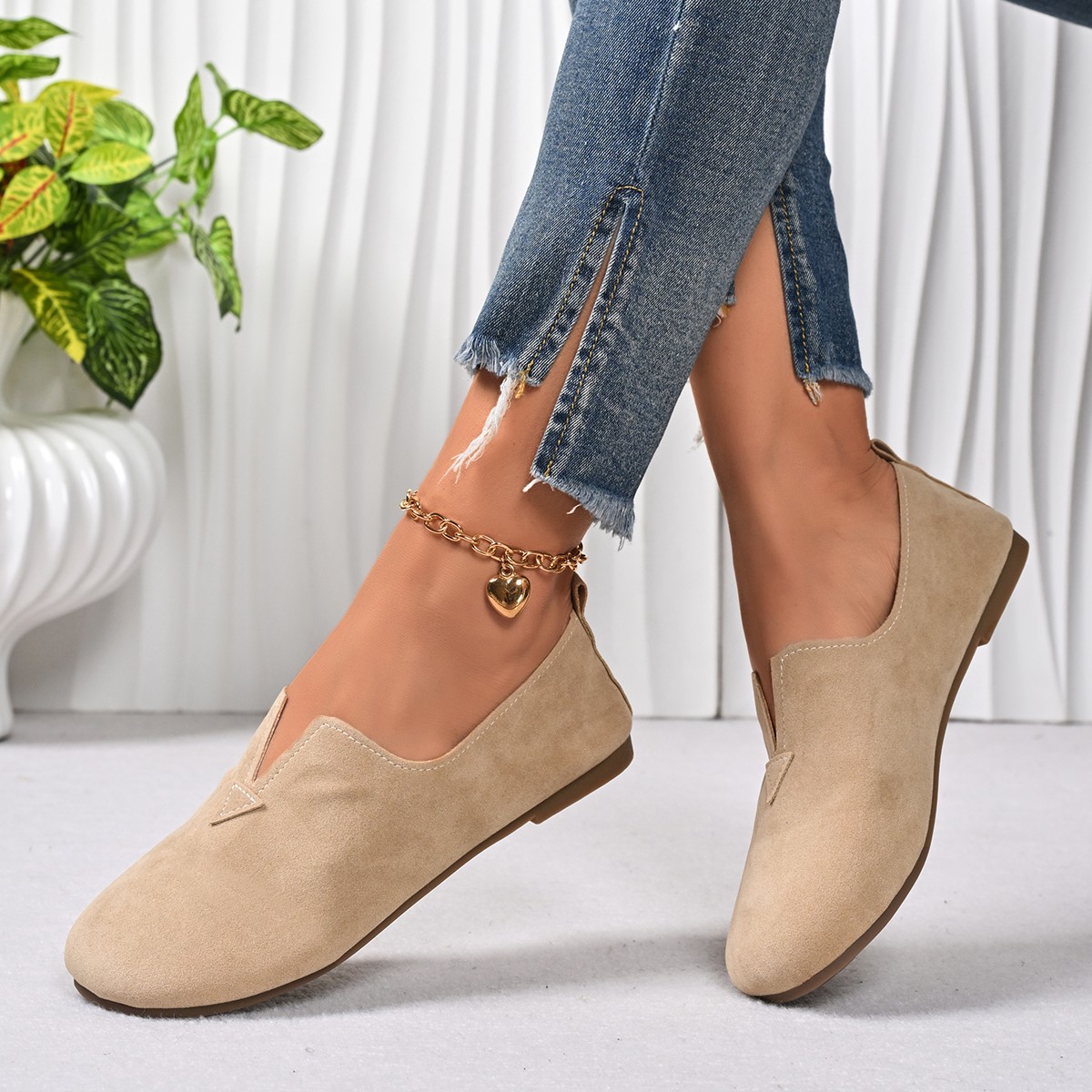 Women's Flat Shoes Slip-on Rou - Women'S Fashion Quick Delivery review and price