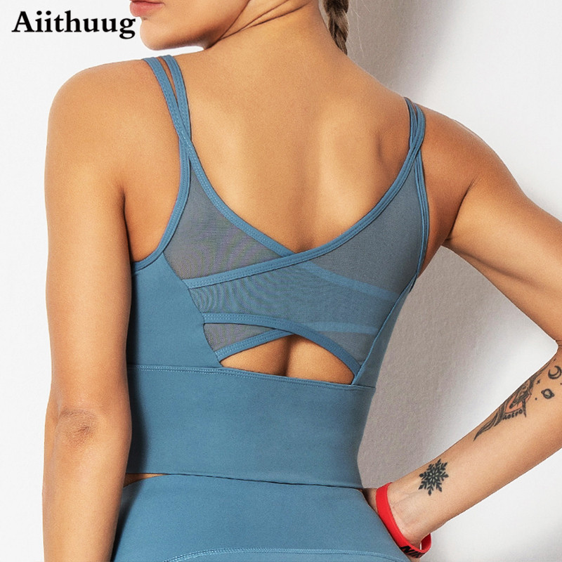 Aiithuug Yoga Bras Fitness Shi - Bra Top Seamless review and price