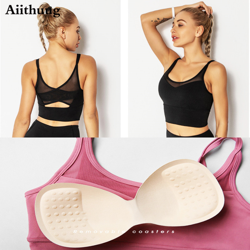 Aiithuug Yoga Bras Fitness Shi - Bra Top Seamless review and price