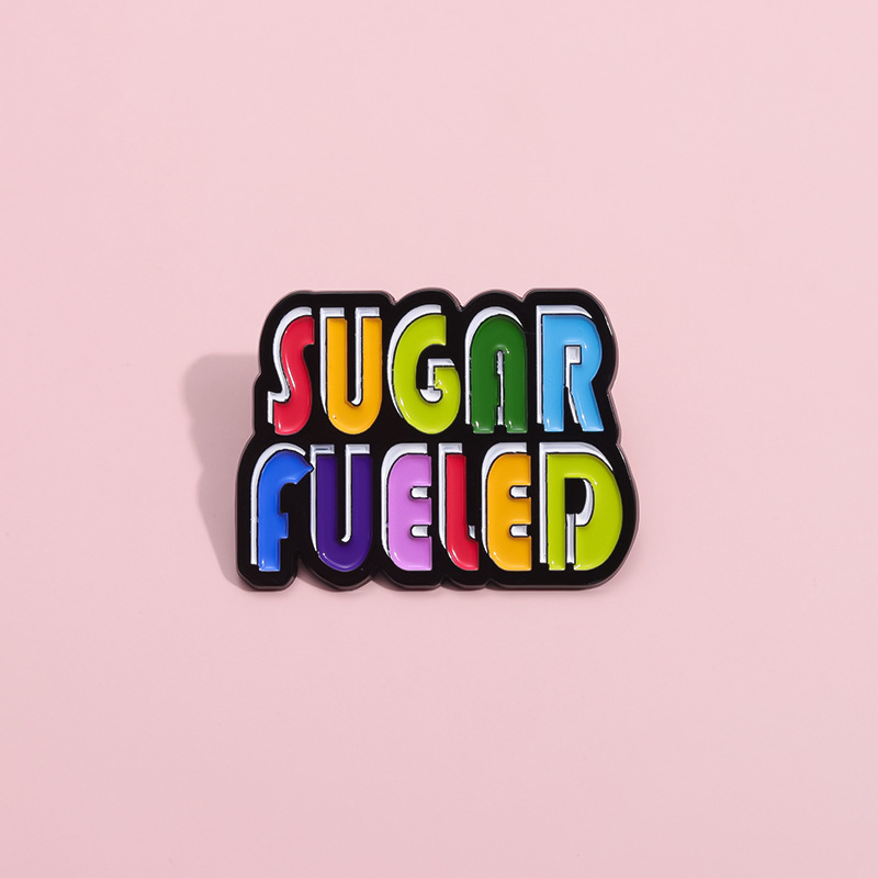 Cartoon Letter Metal Brooch Ra - Women Fashion History review and price