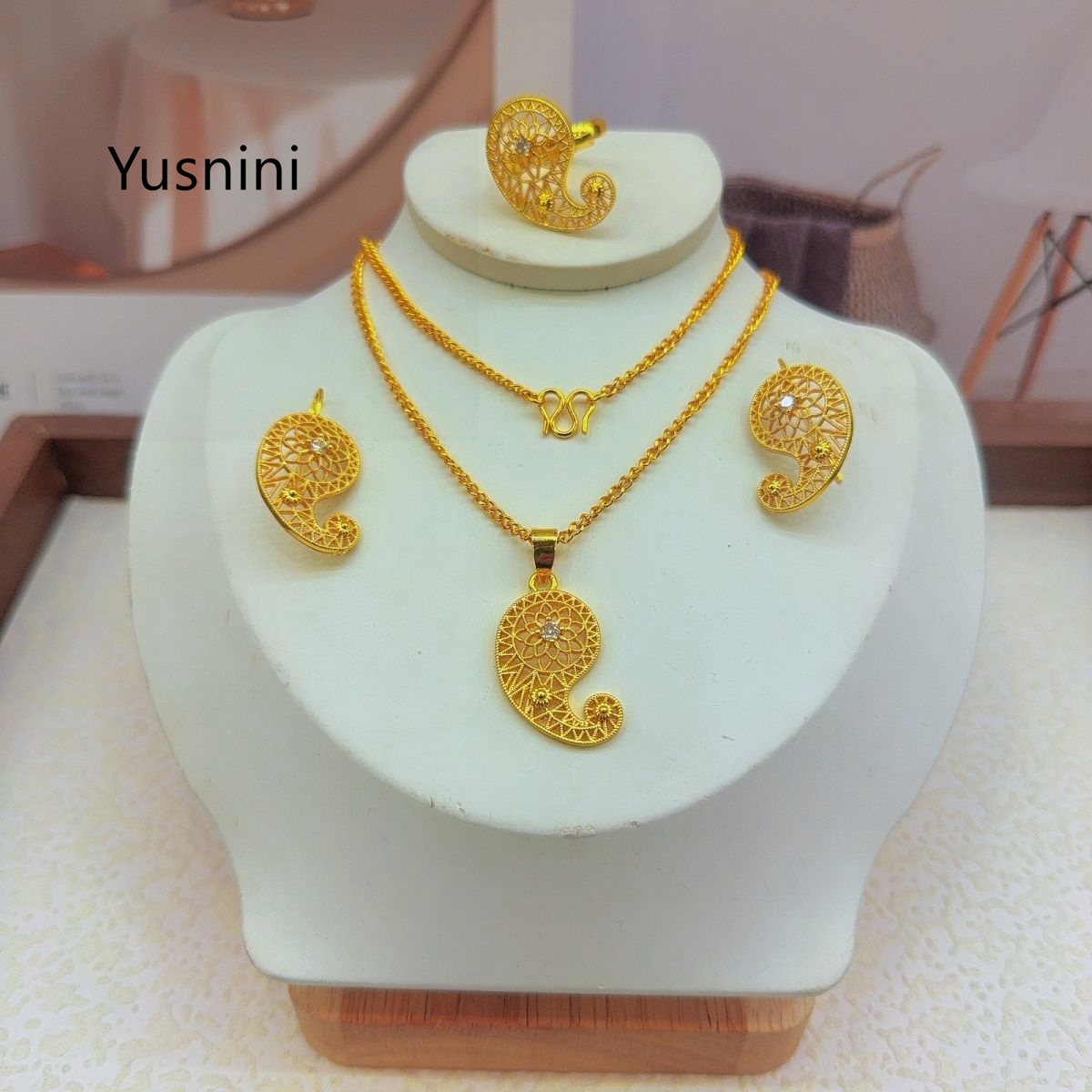 New Fashion High-End Dubai 24K - Women'S Fashion Rings Gold review and price
