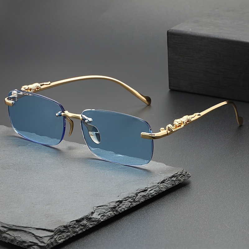 Fashion Rimless Metal Sunglass - Women Fashion Glasses review and price