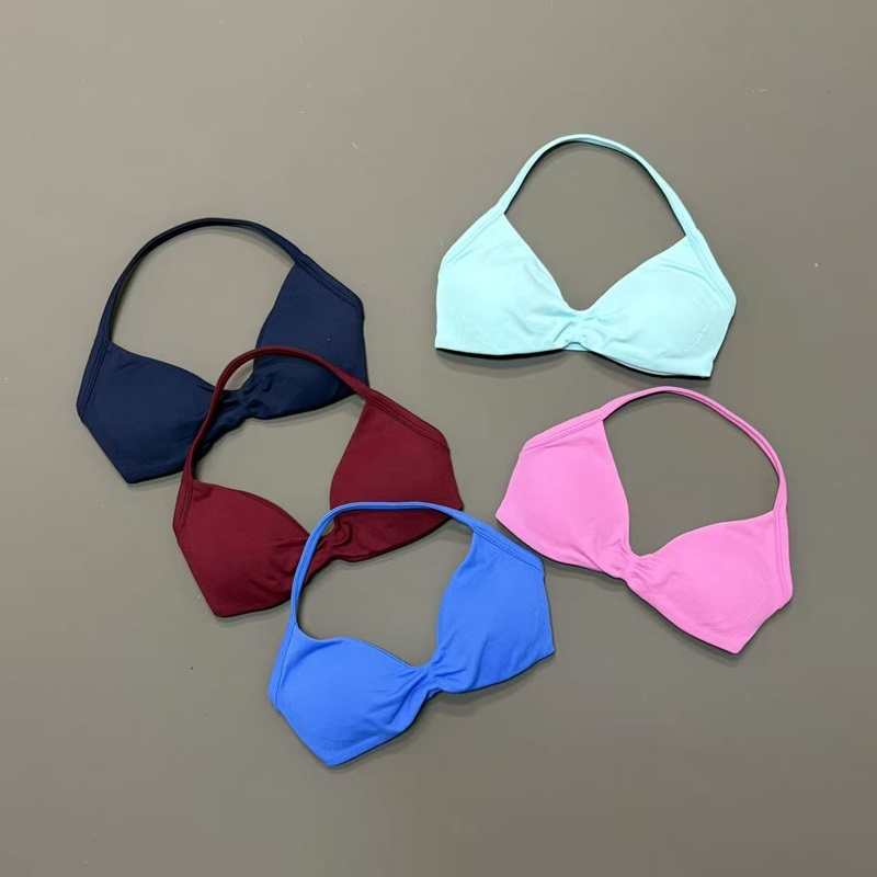 Women Halter Sports Bra V-Neck - Bra Top Seamless review and price