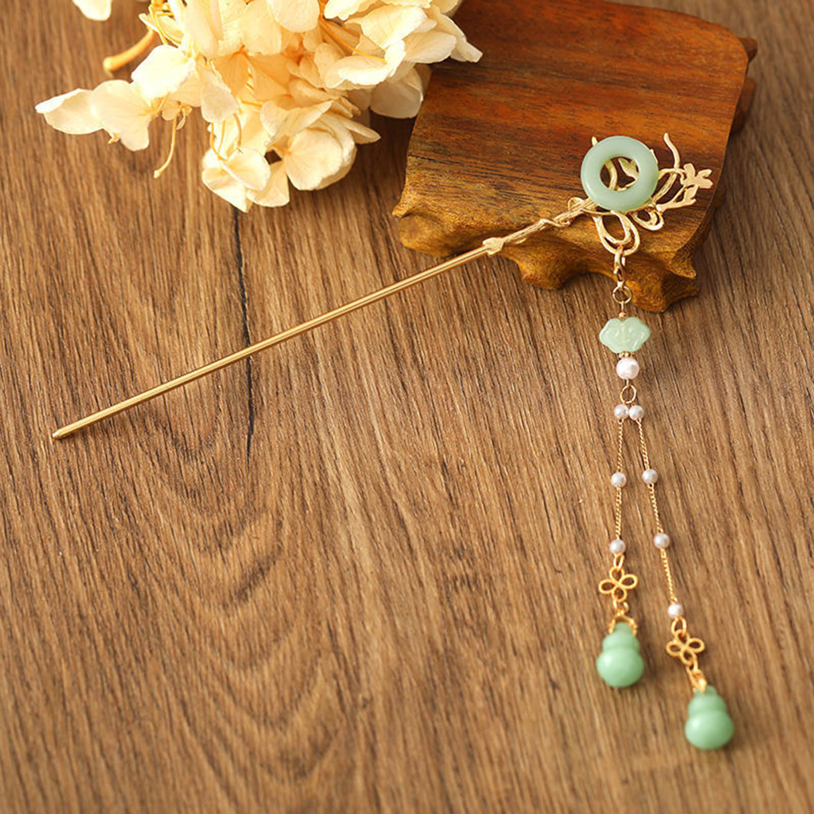 Chinese Style Glass Hairpin Fo - Women Fashion Hair Style review and price