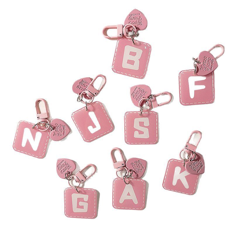 Pink Heart-Shaped English Lett - Women'S Ysl Fashion review and price