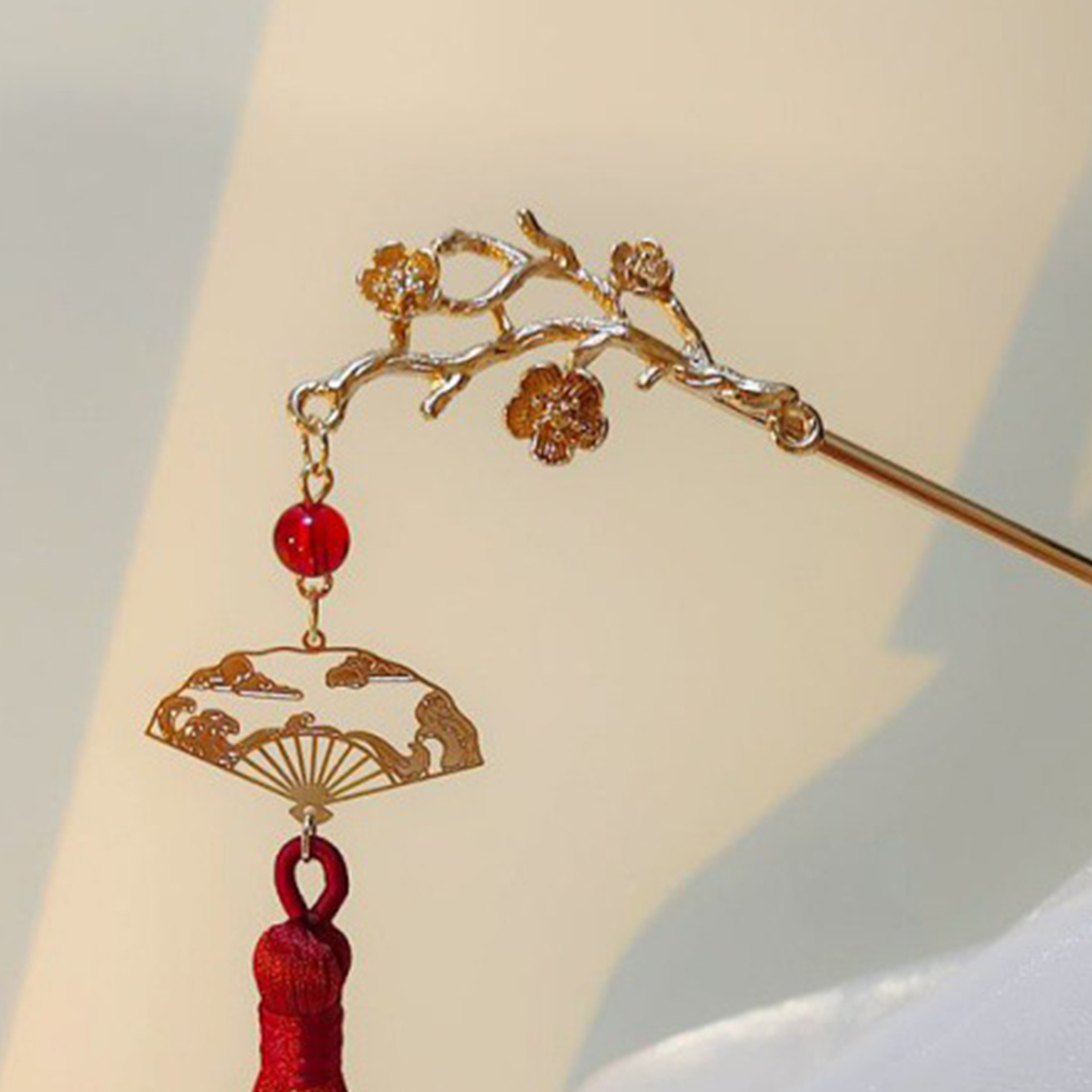 Retro Flower Tassel Hairpin Fo - Women Fashion Hair Style review and price