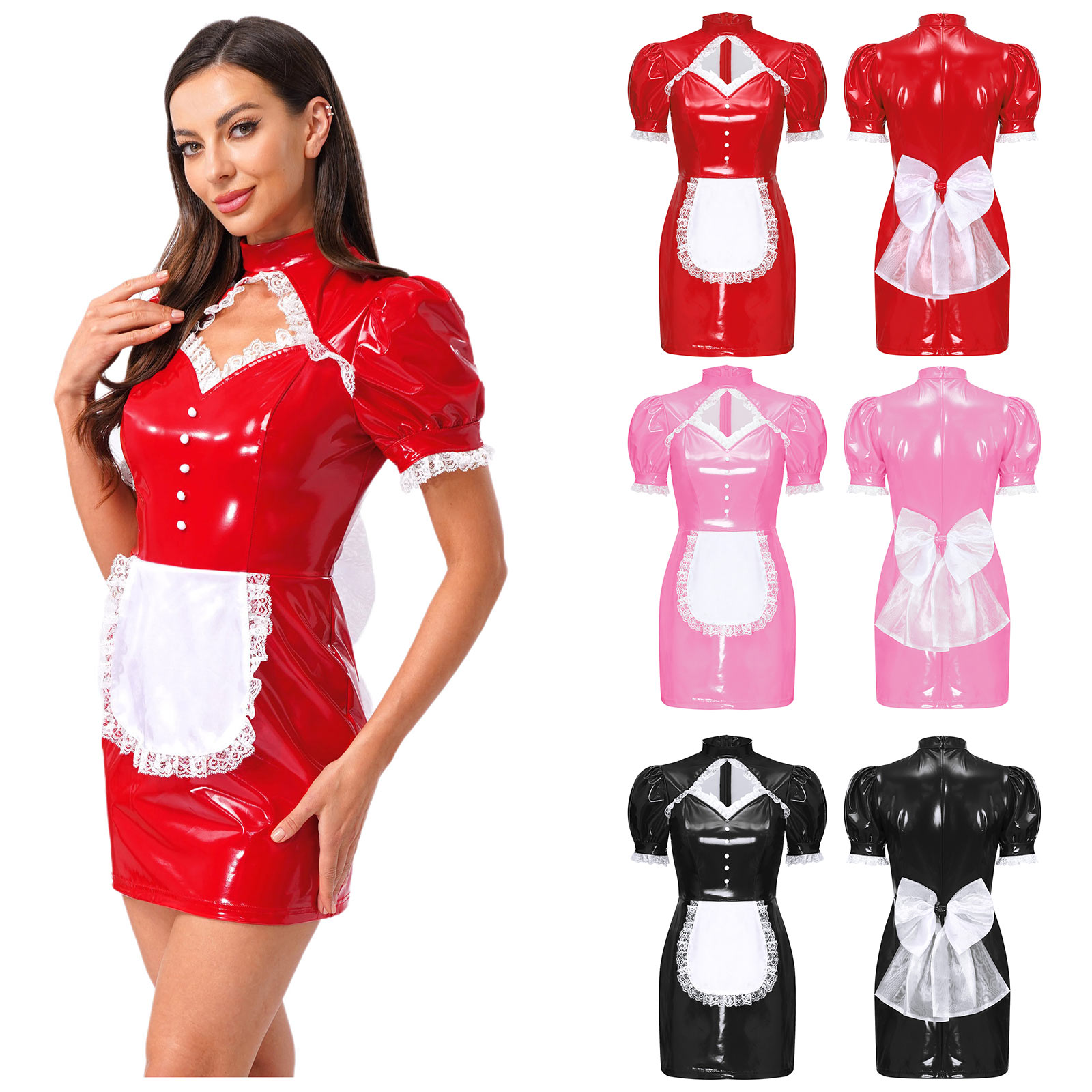 Women Halloween Maid Uniform G - Bodycon Dress Women review and price