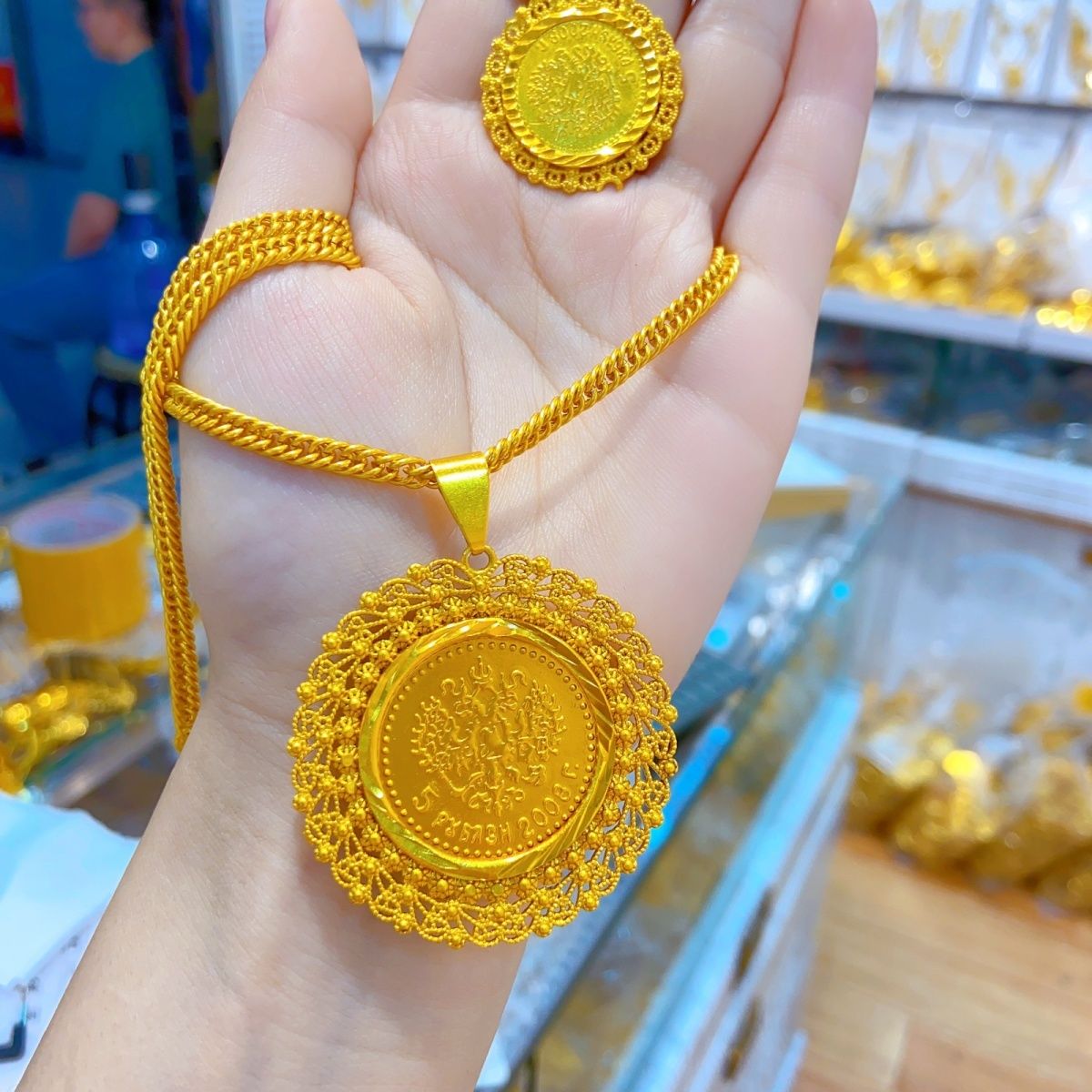 New 24K Gold Plated Dubai Jewe - Women'S Fashion Rings Gold review and price