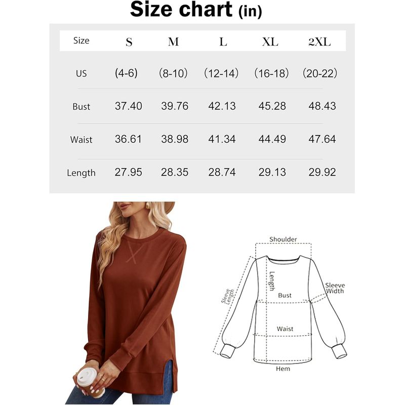 Sweatshirt women Side Split Fa - Women Fashion Open Now review and price
