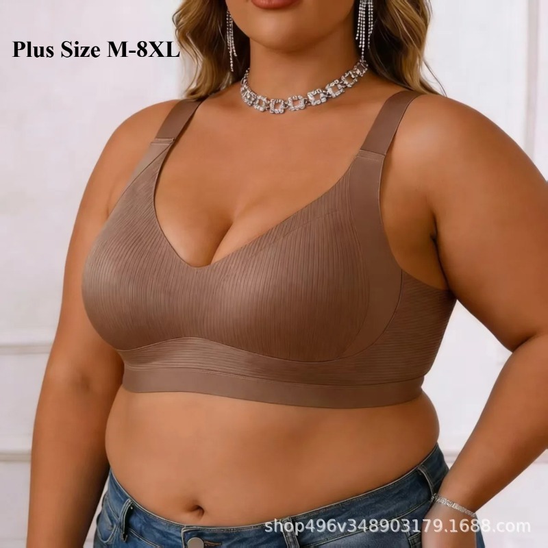 M-8XL PlusSize Women Full Cove - Bra Top Seamless review and price