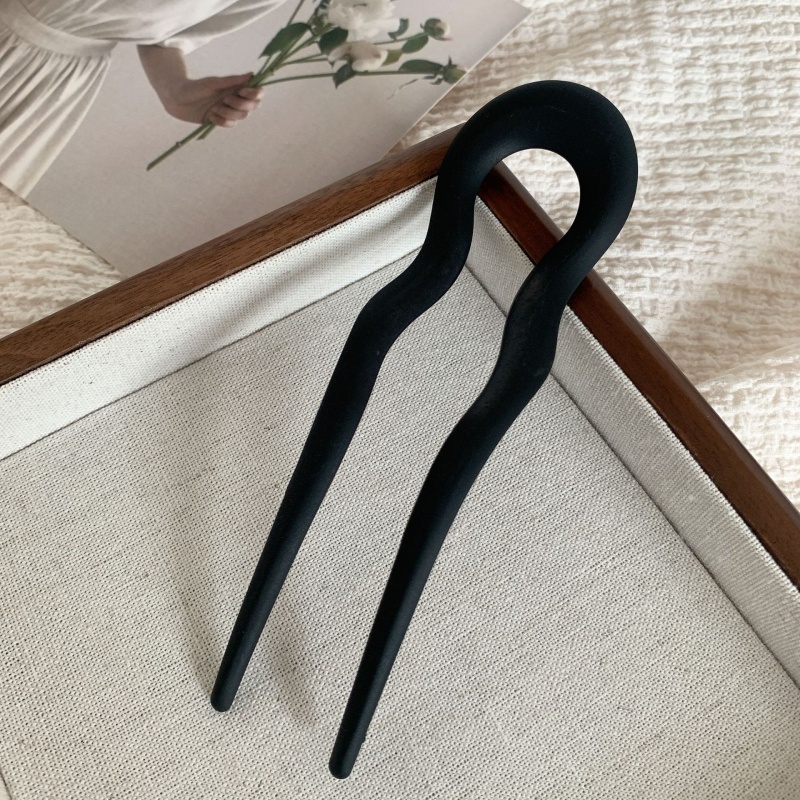 1/4pcs Simple Frosted U-Shaped - Women Fashion Hair Style review and price