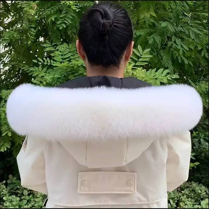100% Natural Fur Collar Winter - Women'S Fashion Long Coat review and price