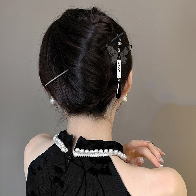 1pc Chinese Ancient Style Ink  - Women Fashion Hair Style review and price