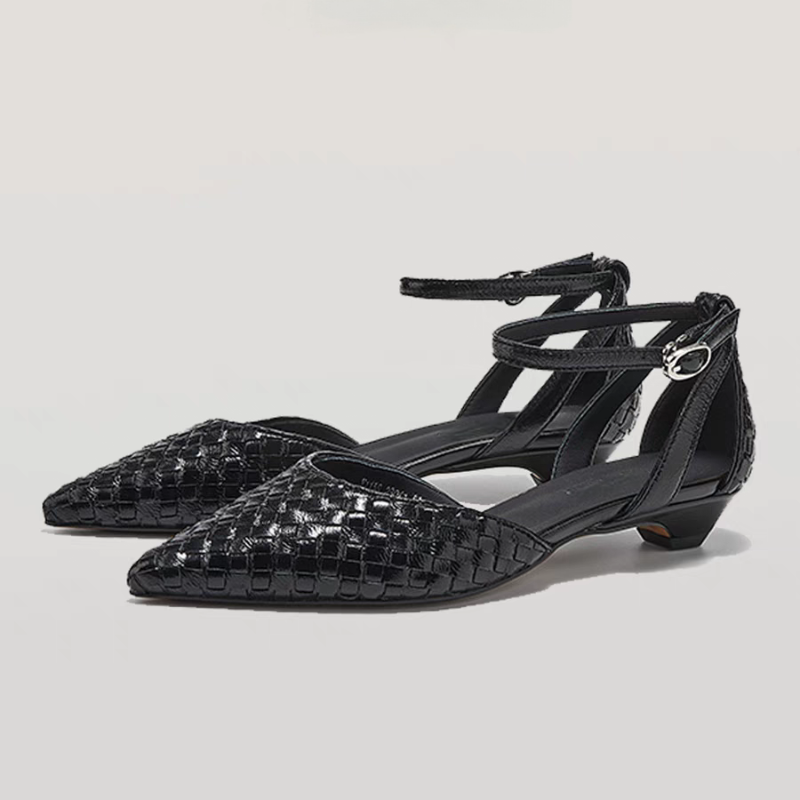 Pointed Toe Low Heels Women El - Women'S Fashion Brand Shoes review and price