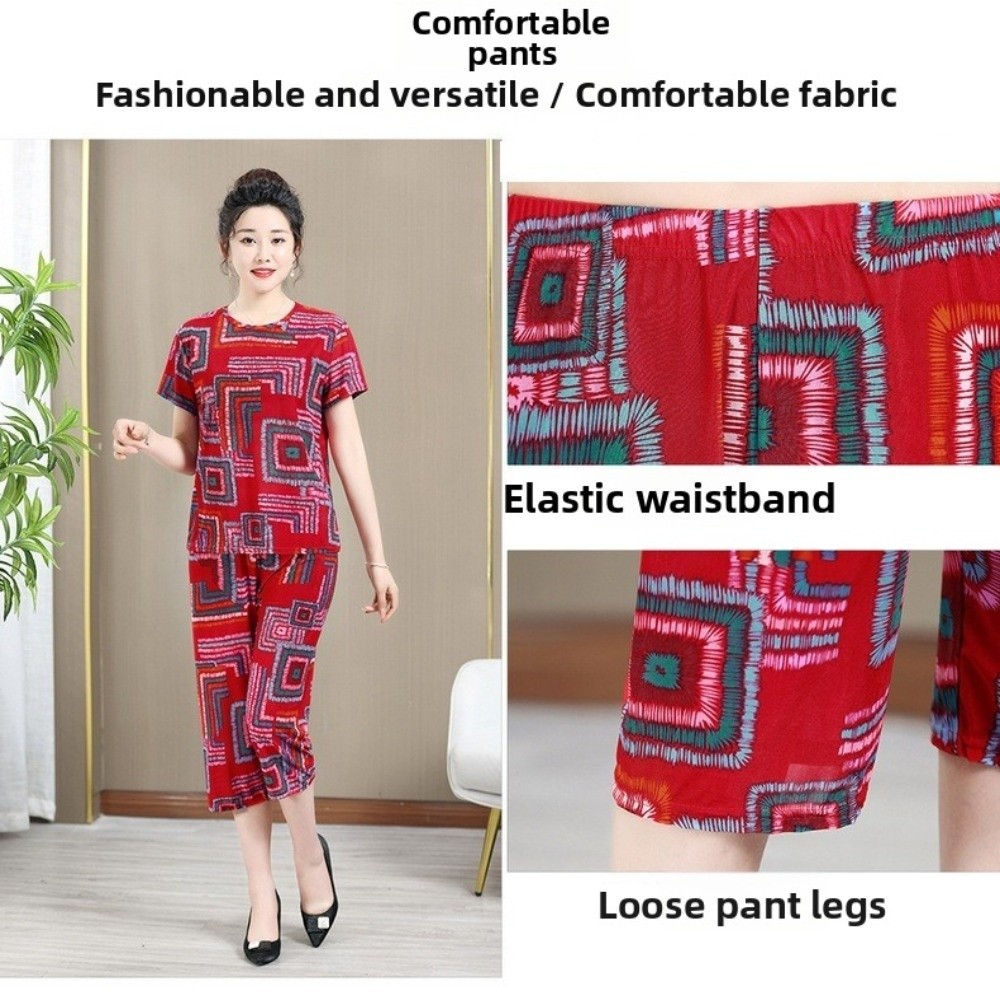 Fashion Plus Size Elderly T-sh - Women'S Fashion Pajamas review and price