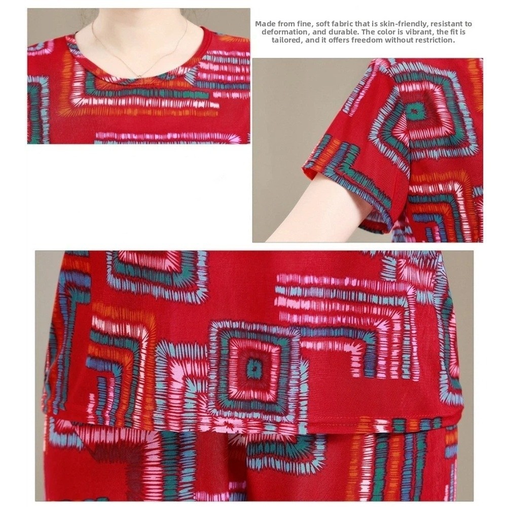 Fashion Plus Size Elderly T-sh - Women'S Fashion Pajamas review and price