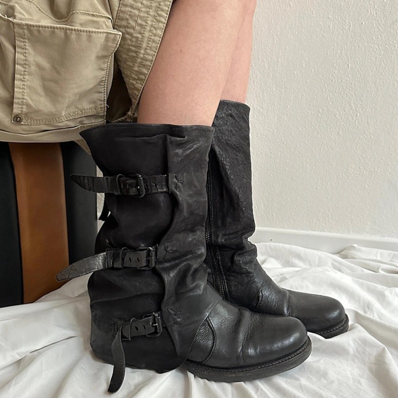 Classic Women Shoes Retro Luxu - Women'S Fashion Leather Boots review and price